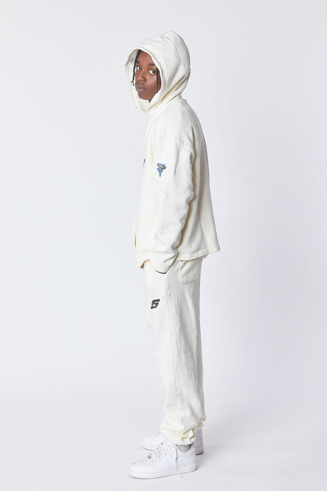 IVORY AIR RACING SWEATPANTS