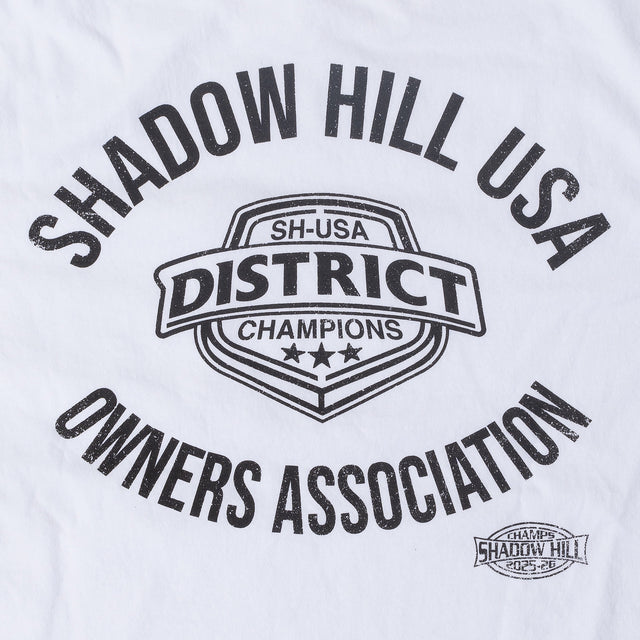 Vintage White District Champion Baby Tee