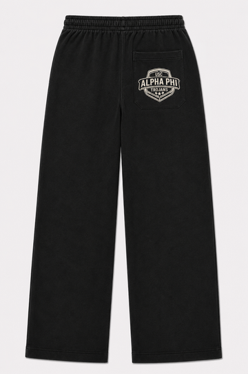 USC ALPHA PHI X SHADOW HILL WIDE LEG SWEATPANTS ShadowHillUSA