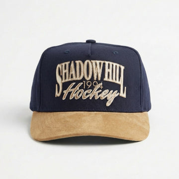 TWO TONE HONEY NAVY HOCKEY SNAPBACK ShadowHillUSA