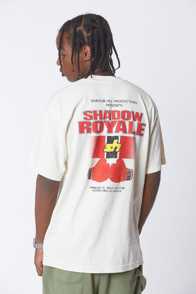 PERFECT CREAM SHADOW BOXING T-SHIRT