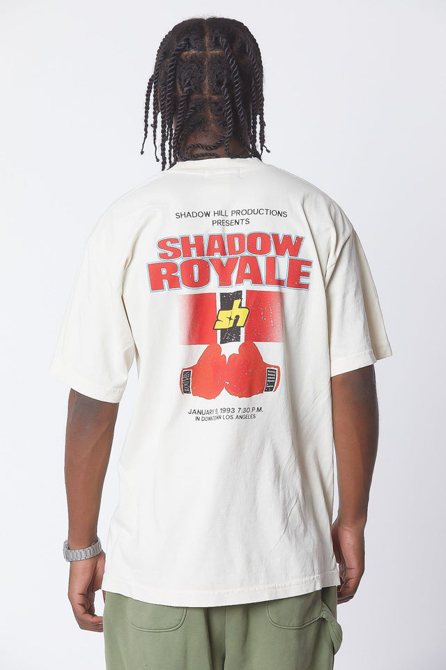 PERFECT CREAM SHADOW BOXING T-SHIRT