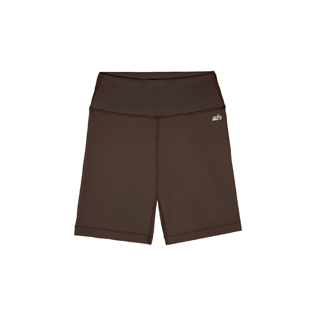 CLASSIC SPORT BROWN BIKER SHORT