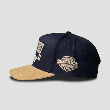 Two Tone Honey Navy Hockey snapback ShadowHillUSA