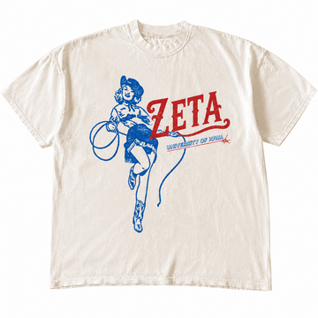Zeta x Shadow Hill University of Iowa T-shirt