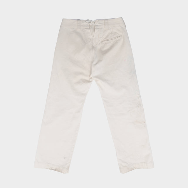 Japanese Wide-Leg Canvas Pant