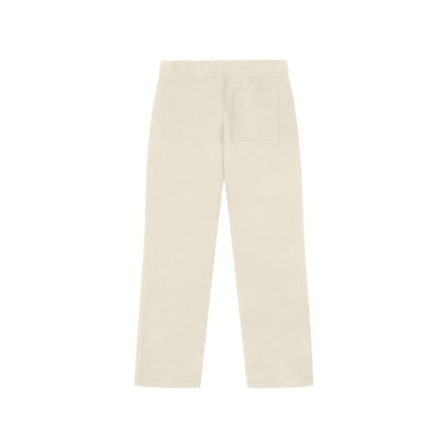 Back view of cream Pi Kappa Phi Shadow Hill sweatpants with single rear pocket.