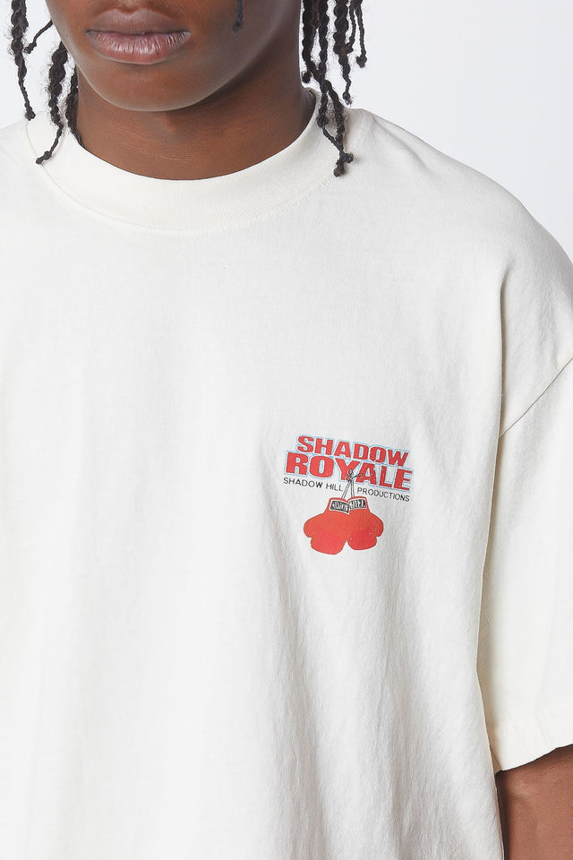 PERFECT CREAM SHADOW BOXING T-SHIRT