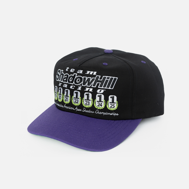 TWO TONE BLACK RACING TEAM SNAPBACK