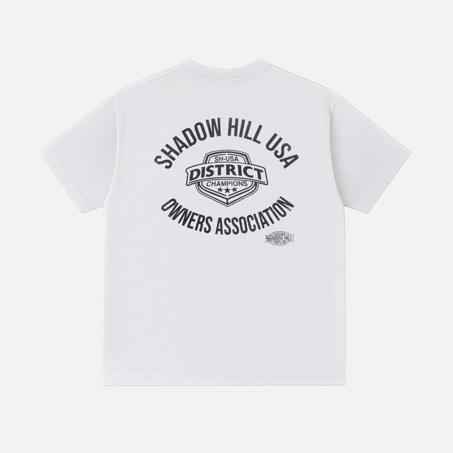 Vintage White District Champion Short Sleeve T-Shirt