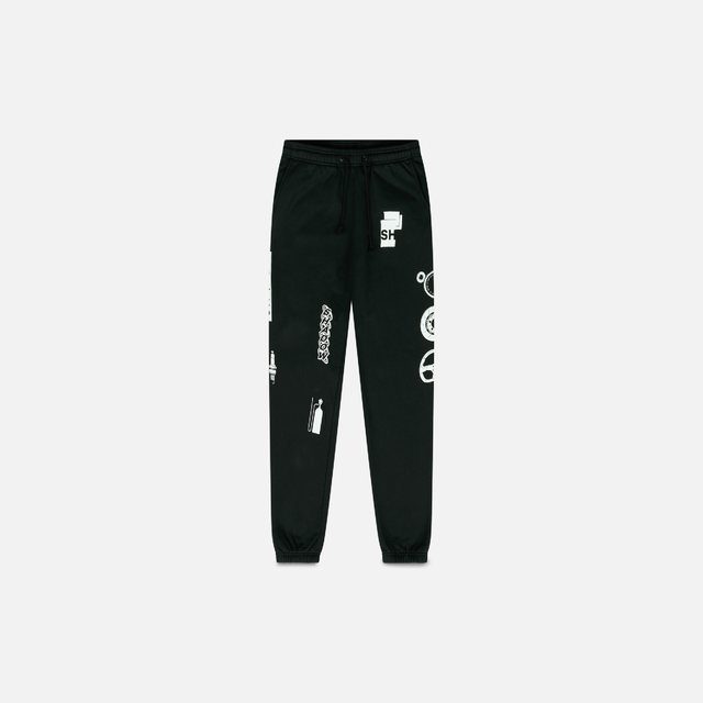 BLACK MECHANICS SWEATPANTS