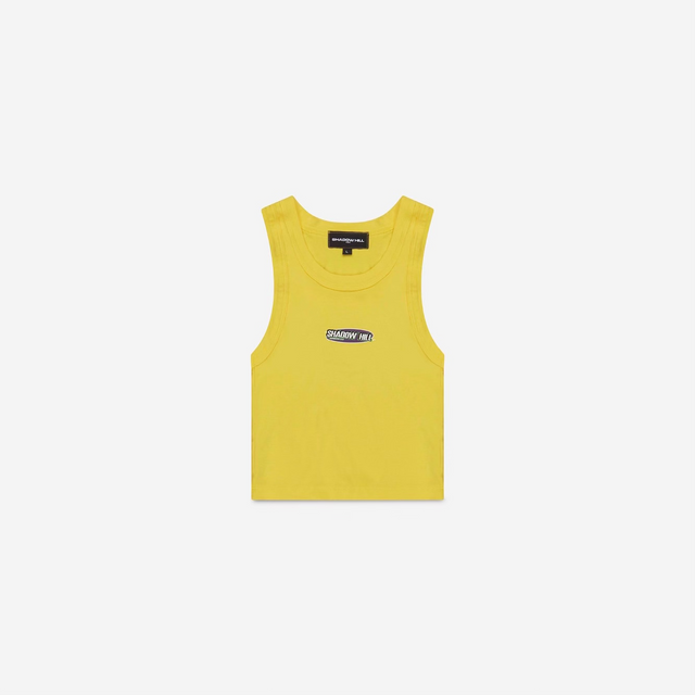 MATTE YELLOW TANK TOP
