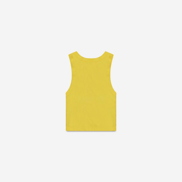 MATTE YELLOW TANK TOP