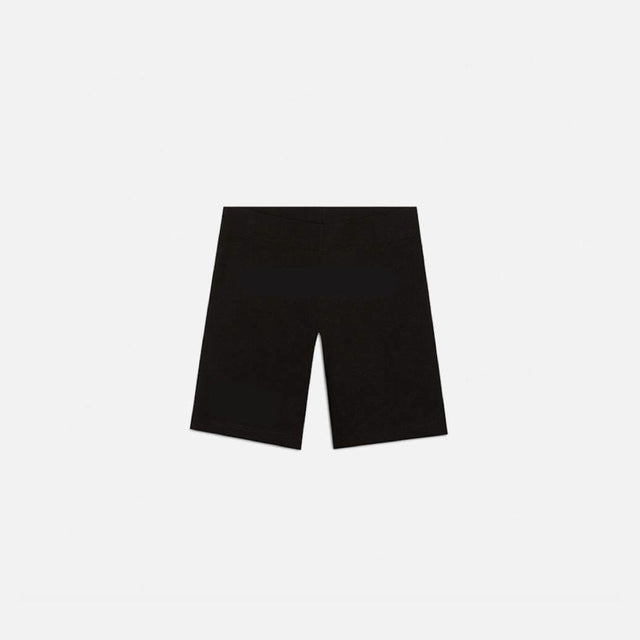 BLACK TETRIS BIKER SHORTS