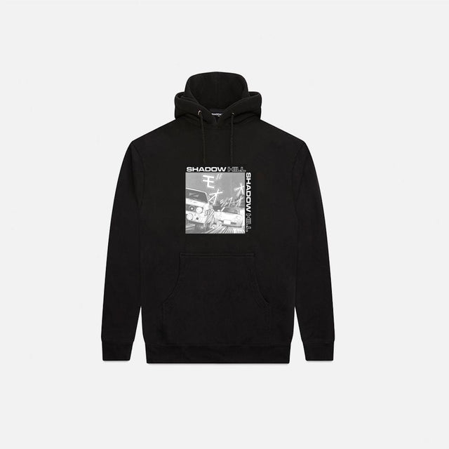 Black Japan Premium Performance Hoodie