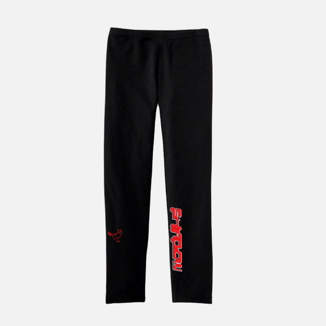 RED TETRIS LEGGINGS