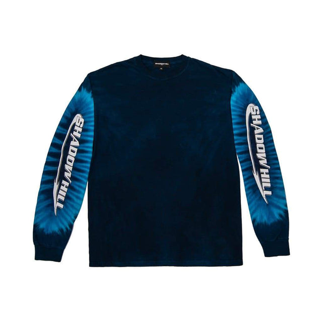 BLUE TIE DYE TROPHY LONG SLEEVE