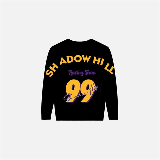 ICY BLACK LAKERS RACING CREWNECK