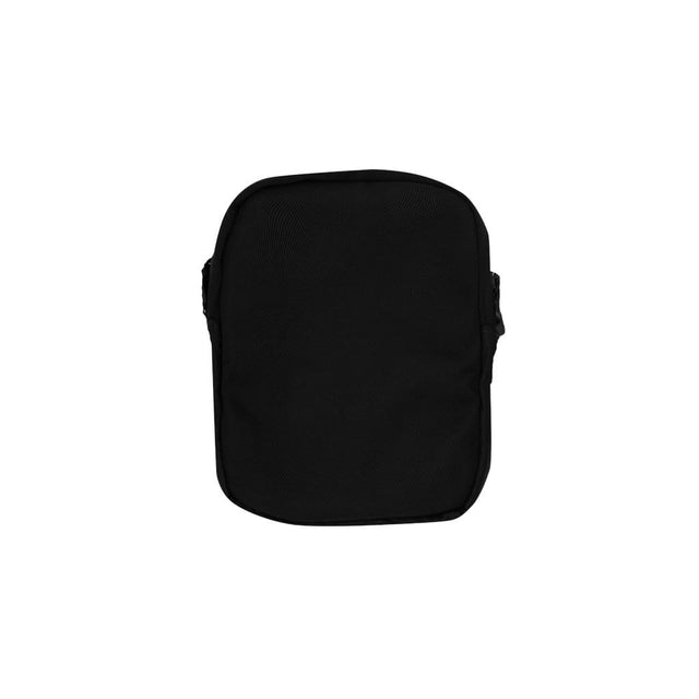 JET BLACK SHOULDER BAG