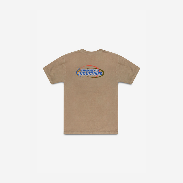 LIGHT OAK SHORT SLEEVE INDUSTRIES T-SHIRT