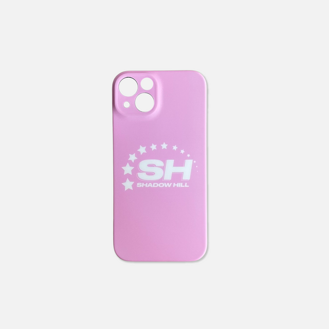 PINK STAR LOGO IPHONE CASE