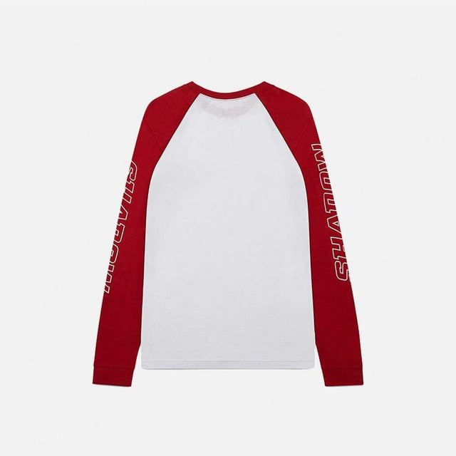 RED BASEBALL LONG SLEEVE