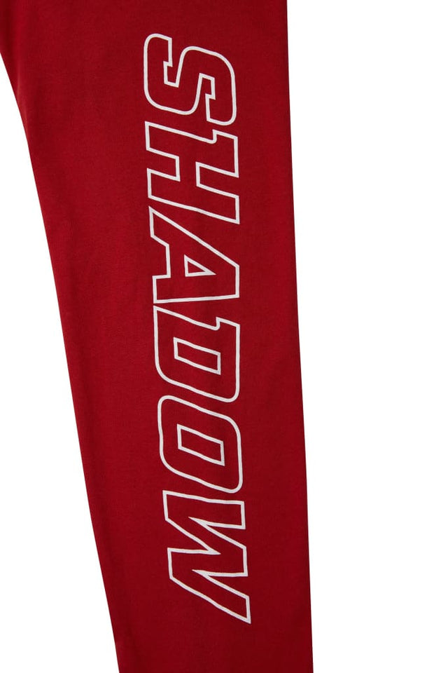 RED BASEBALL LONG SLEEVE