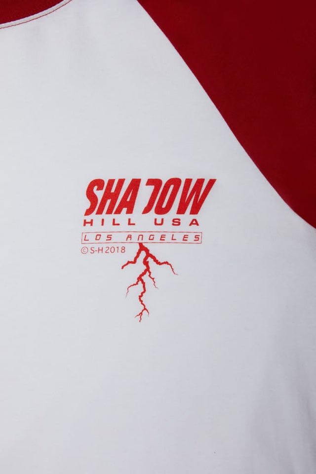 RED BASEBALL LONG SLEEVE