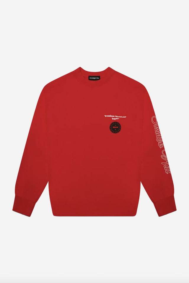 RED PREMIUM SUPPLY LONG SLEEVE