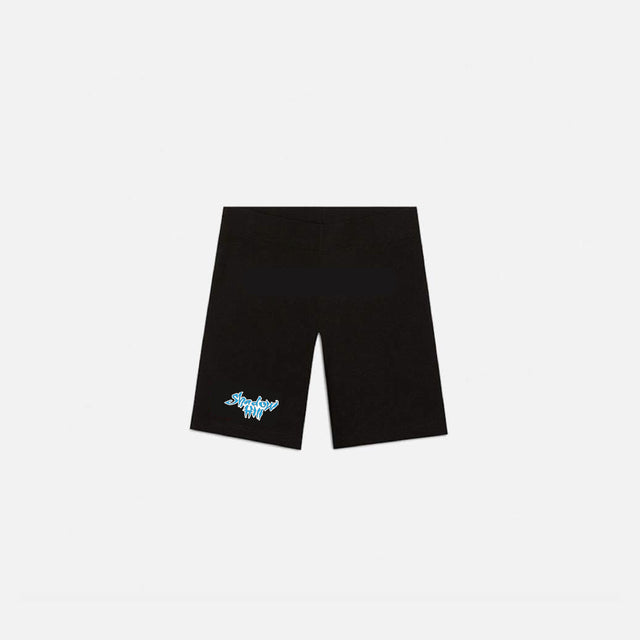 Black Slime Biker Shorts