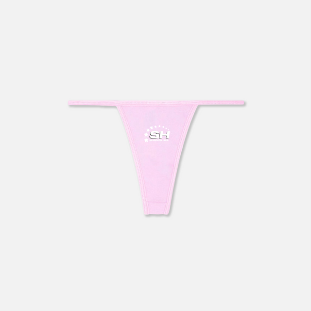 PINK STAR THONG
