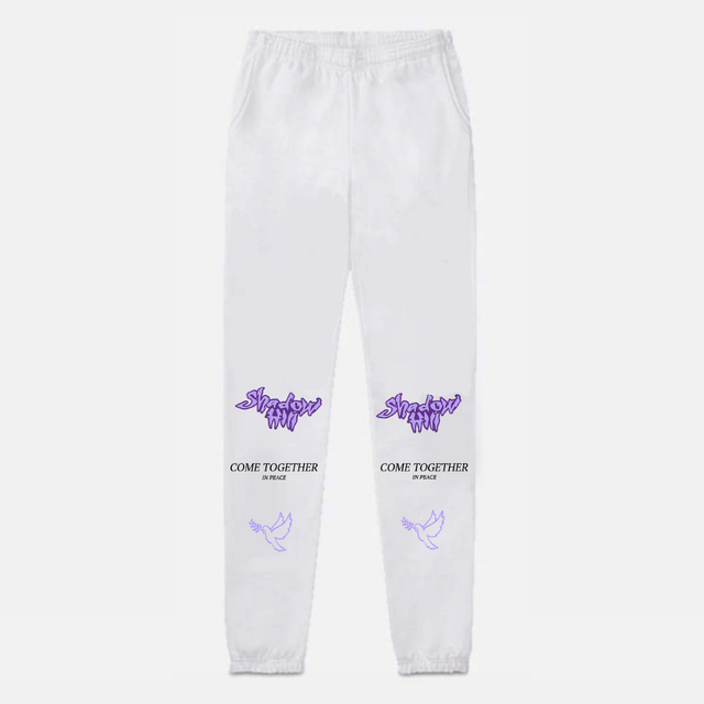WHITE DOVE SWEATPANTS