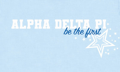 FAU ALPHA DELTA PI MATCHING BABY TEE & SWEAT SHORTS SET