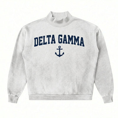 Hofstra University DELTA GAMMA x SHADOW HILL MOCK NECK (Link Closes 3/3/26 Tuesday 11:59PM PST)