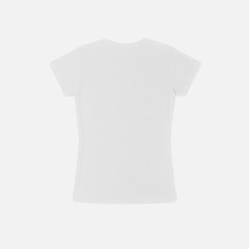 Vintage White District Champion Baby Tee - ShadowHillUSA