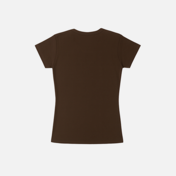 Vintage Brown District Champion Baby Tee - ShadowHillUSA