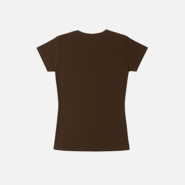 Vintage Brown District Champion Baby Tee