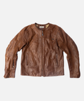 Moto Oak Leather Jacket - ShadowHillUSA
