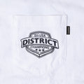Vintage White District Champion Short Sleeve T-Shirt - ShadowHillUSA