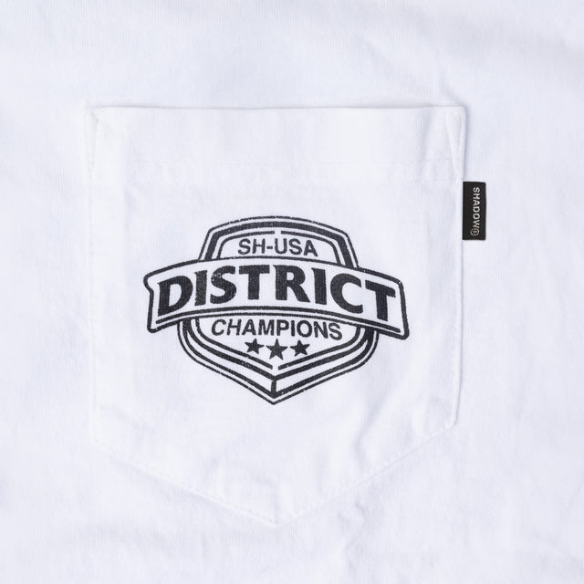 Vintage White District Champion Short Sleeve T-Shirt
