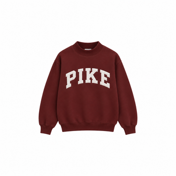 WFU PIKE X SHADOW HILL BURGUNDY MOCK NECK