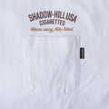 Vintage White Tobacco Short Sleeve T-Shirt - ShadowHillUSA