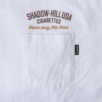 Vintage White Tobacco Short Sleeve T-Shirt - ShadowHillUSA