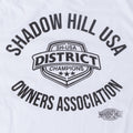 Vintage White District Champion Short Sleeve T-Shirt - ShadowHillUSA