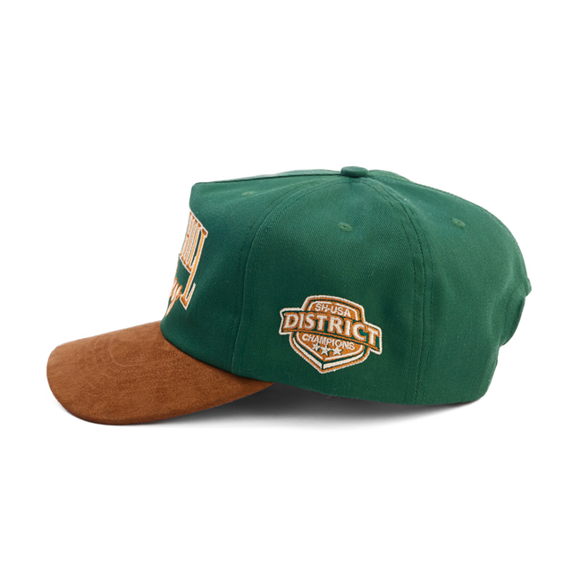 TWO TONE GREEN HOCKEY SNAPBACK