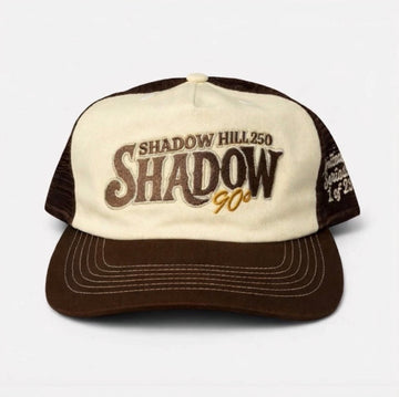1 of 250 Ivory Saddle Two Tone Trucker Snapback ShadowHillUSA