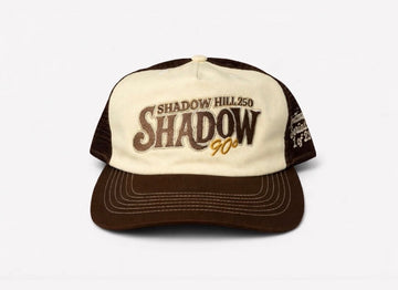 1 of 250 Ivory Saddle Two Tone Trucker Snapback ShadowHillUSA