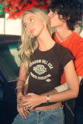 Vintage Brown District Champion Baby Tee - ShadowHillUSA