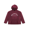 Vintage Burgundy Blue Jeans Hoodie - ShadowHillUSA