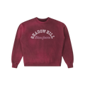 Vintage Burgundy Blue Jeans Crewneck - ShadowHillUSA